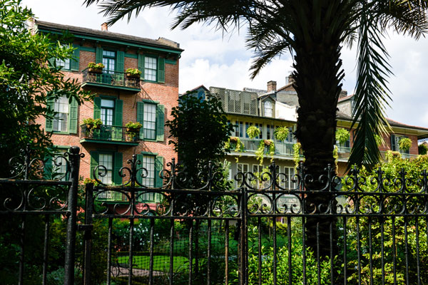 New Orleans French Quarter at Jackson Square.