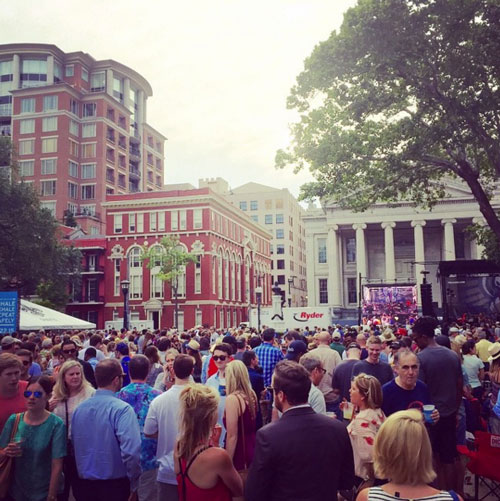 Wednesday at the Square in New Orleans, LA.