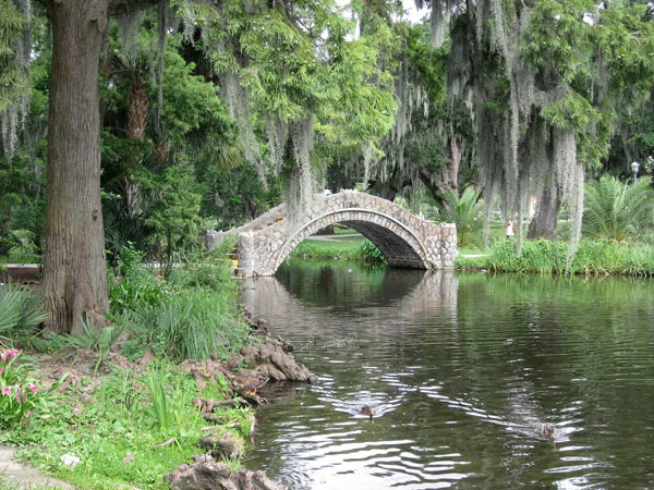 Bayou Bridge in New Orleans' City Park